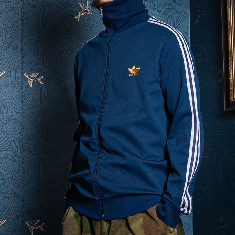 70s Vintage adidas Ventex Track Jacket Navy (Ma