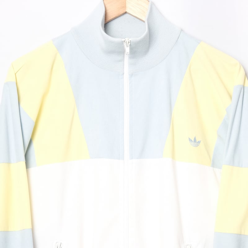 80s Vintage adidas ATP Track Jacket Light Gray