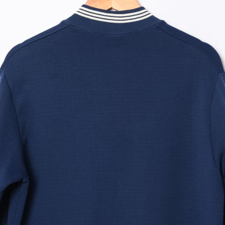 60s Vintage adidas Ventex Collarless Track Jacket Early World Mark Navy (Made in France)