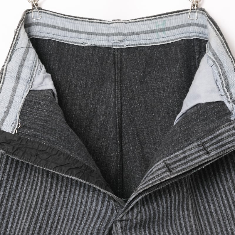 40-50s France Vintage Stripe Trousers | Ugla パン 40-50s France Vintage Stripe Trousers | Ugla パン
