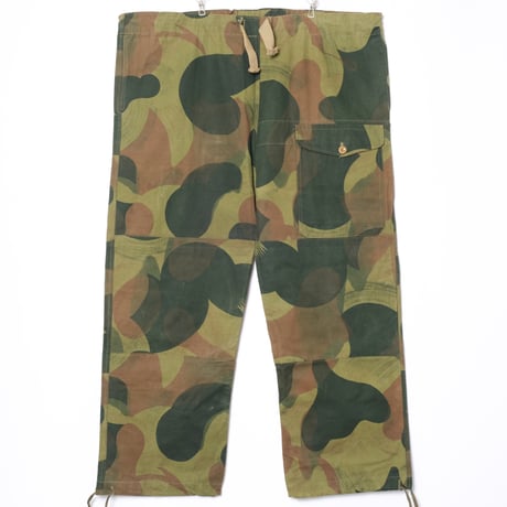 Belgian Army Brush Stroke Camo First Paratrooper Trousers Dead Stock