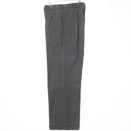 40-50s France Vintage Stripe Trousers