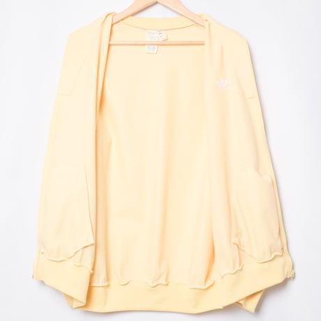 70-80s Vintage adidas Ventex Track Jacket Custard (Made in France)