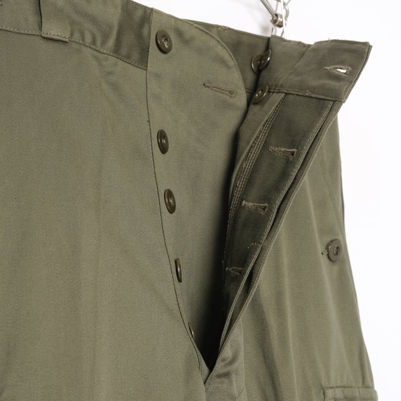 フランス軍 M64フィールドパンツ　76XC French Army M64 Trousers Size 76M Deadstock | U
