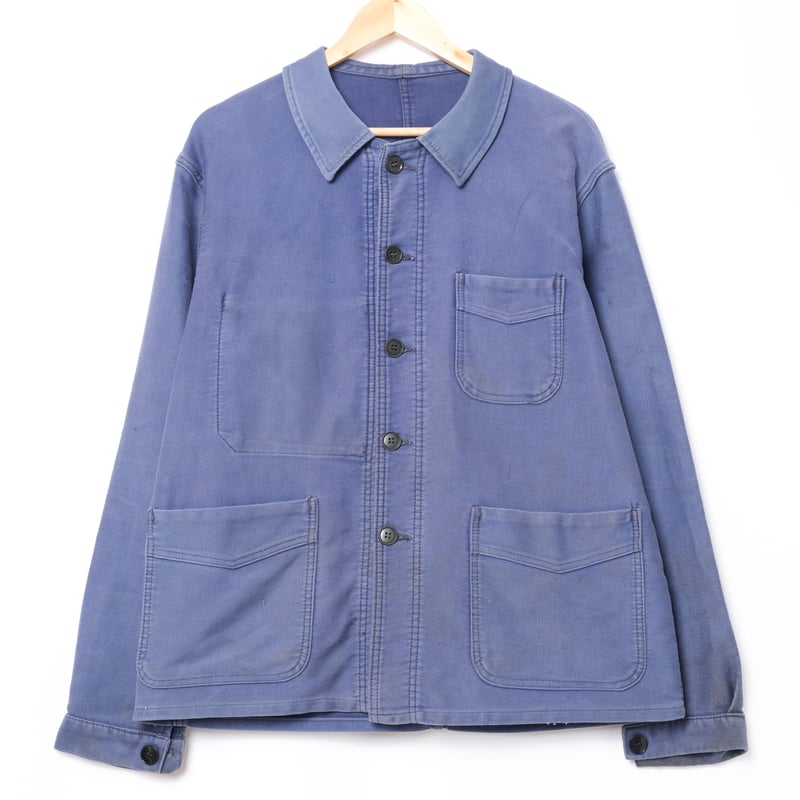 50s France Vintage Adolphe Lafont Blue Moleski 50s France Vintage Adolphe Lafont Blue Moleski