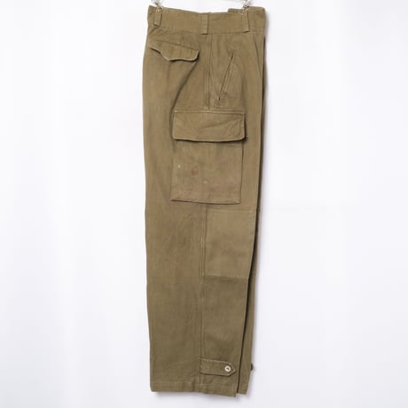 French Army M47 Trousers Early 比翼 Metal Button Size 21