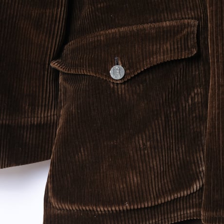 40-50s French Vintage Corduroy Hunting Jacket