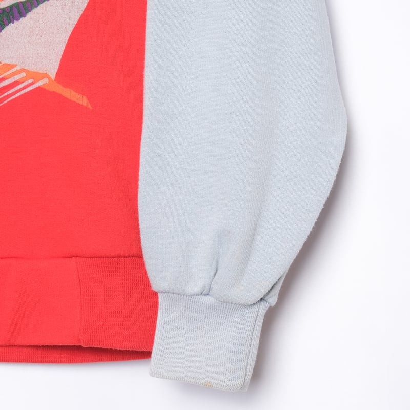 70-80s Vintage Le Coq Sportif Sweat Red (Made i