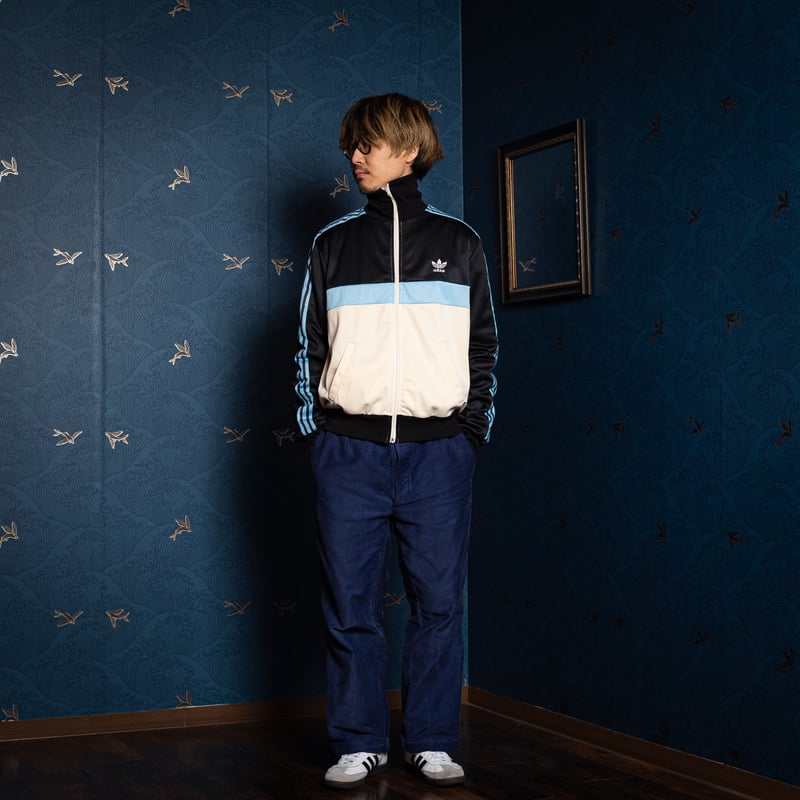70-80s Vintage adidas VENTEX Track Jacket Ivory 70-80s Vintage adidas VENTEX Track Jacket Ivory