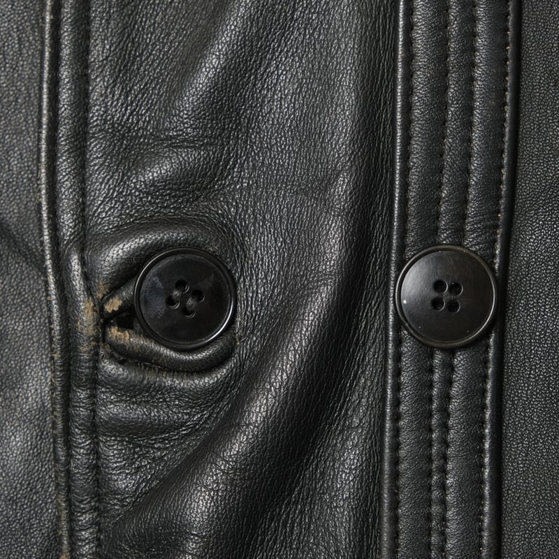 50-60s French Vintage Leather Jacket (Corbusier