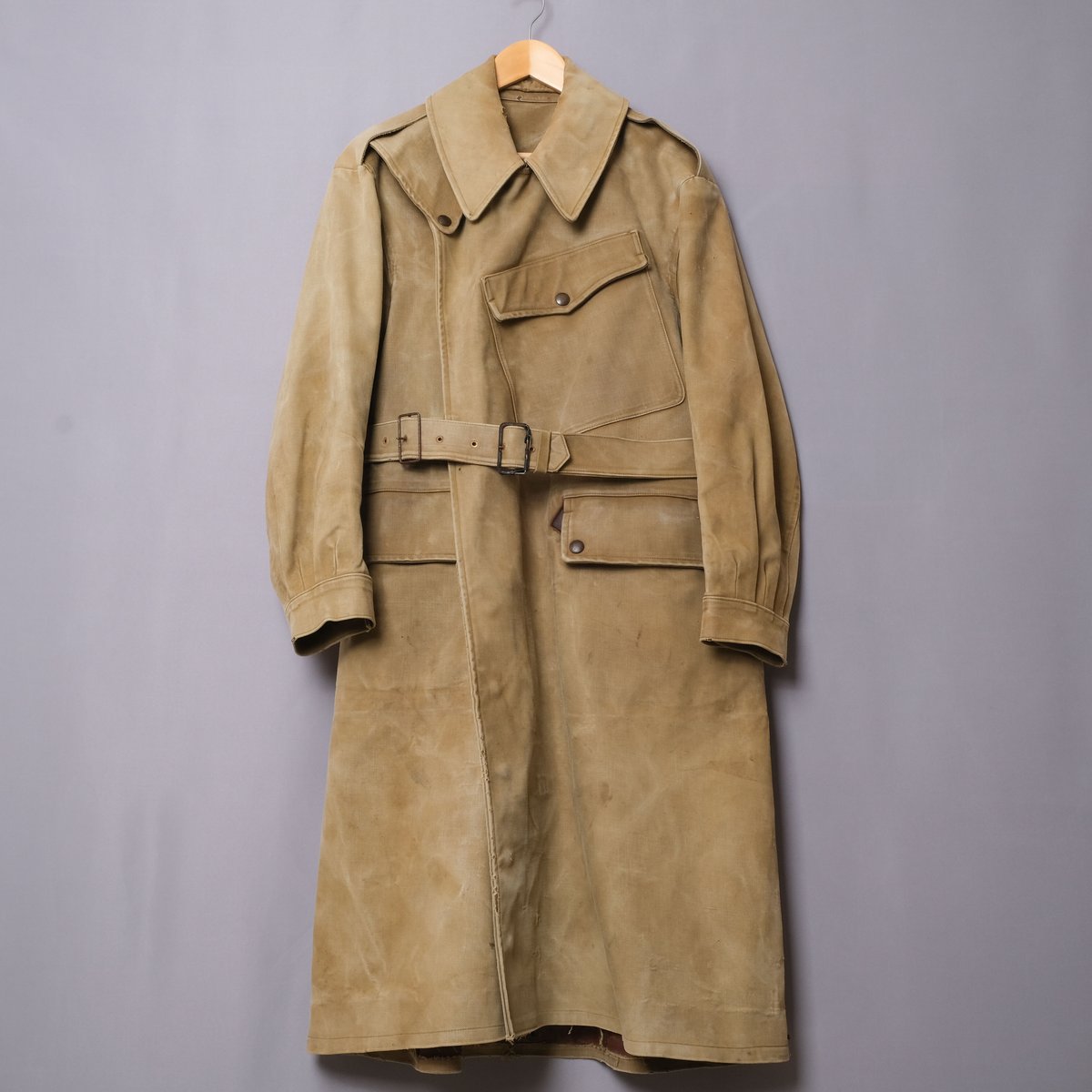 40s British Army Dispatch Mortorcycle Coat | Ug