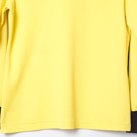 70-80s Vintage adidas Ventex Game Shirt Yellow × Black (Made in France)