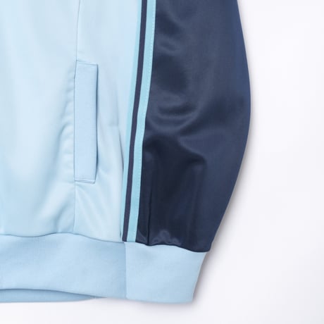 70-80s Vintage adidas Ventex ATP Track Jacket Light Blue × Navy（Made in France）