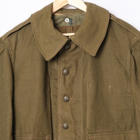 French Army M35 Short Jacket (Linen) With Liner Size 3 Dead Stock