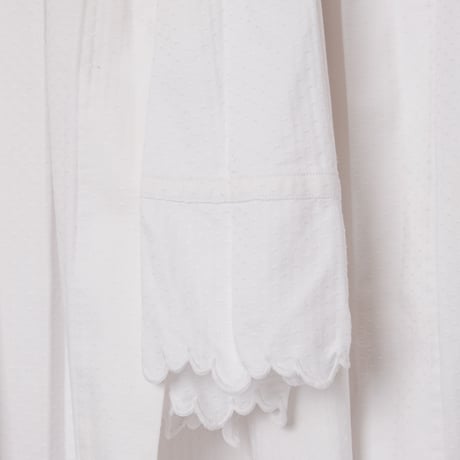 30s French Vintage Cotton Church Gown