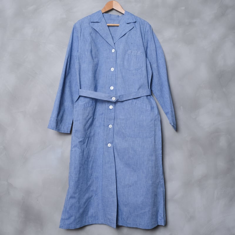 40s-50s French Army S.S.A. 32 Hospital Coat Dea 40s-50s French Army S.S.A. 32 Hospital Coat Dea
