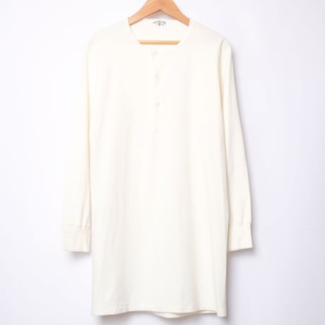 50-60s Euro Vintage Henry Neck Shirts Dead Stock