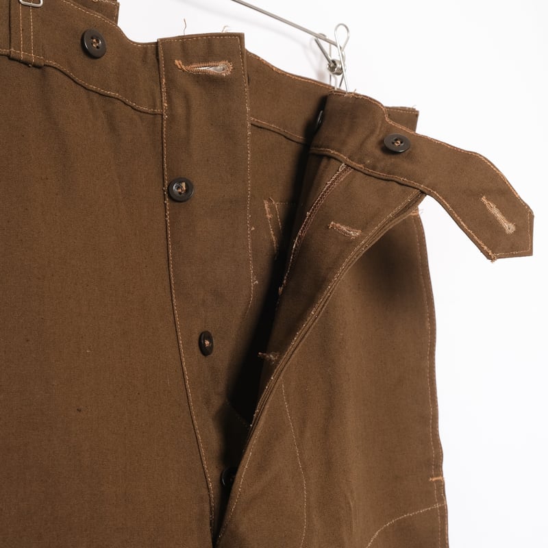 50s France Vintage SNCF Work Trousers Size84-78