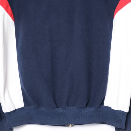 80s Vintage adidas Track Jacket Model Challenger Navy × Red (Made in Spain) 180
