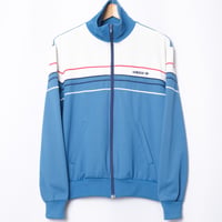 70-80s Vintage adidas Ventex Track Jacket Light Blue × White（Made in France）