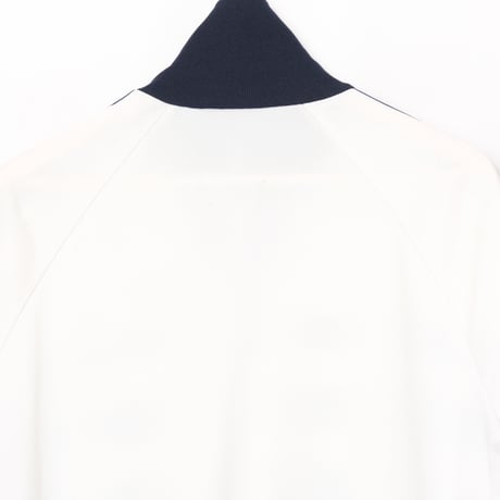 70-80s Vintage adidas Ventex Track Jacket Model  First White×Navy (Made in France)
