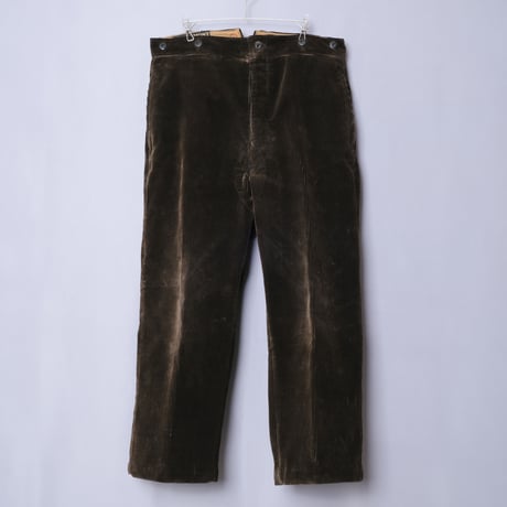 30-40s  Le Mont St Michel Corduroy Trousers Dead Stock