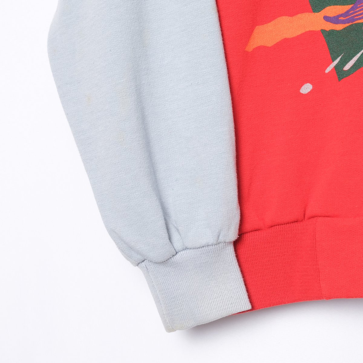 70-80s Vintage Le Coq Sportif Sweat Red (Made i