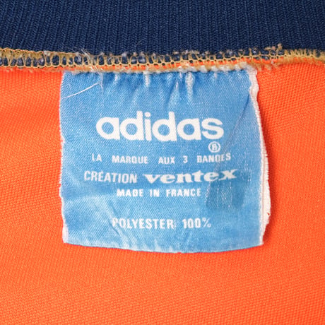 70s Vintage adidas Ventex Track Jacket Orange×Navy (Made in France)