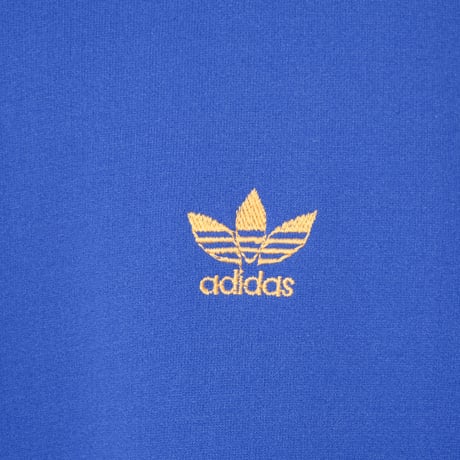 70s Vintage adidas Ventex Collarless Track Jacket Blue (Made in France)
