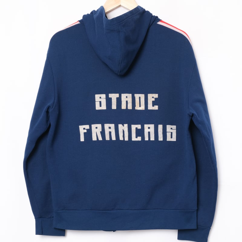 70s-80s Vintage adidas Hoodie STADE FRANCAIS (M
