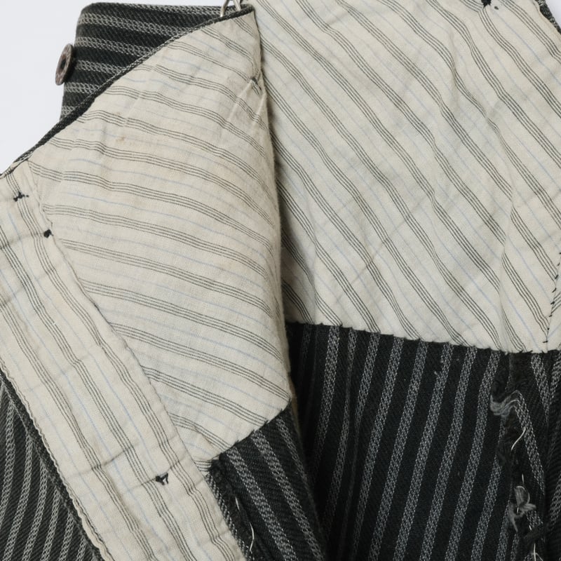30-40s French Vintage Stripe Wool Trousers | U 30-40s French Vintage Stripe Wool Trousers | U
