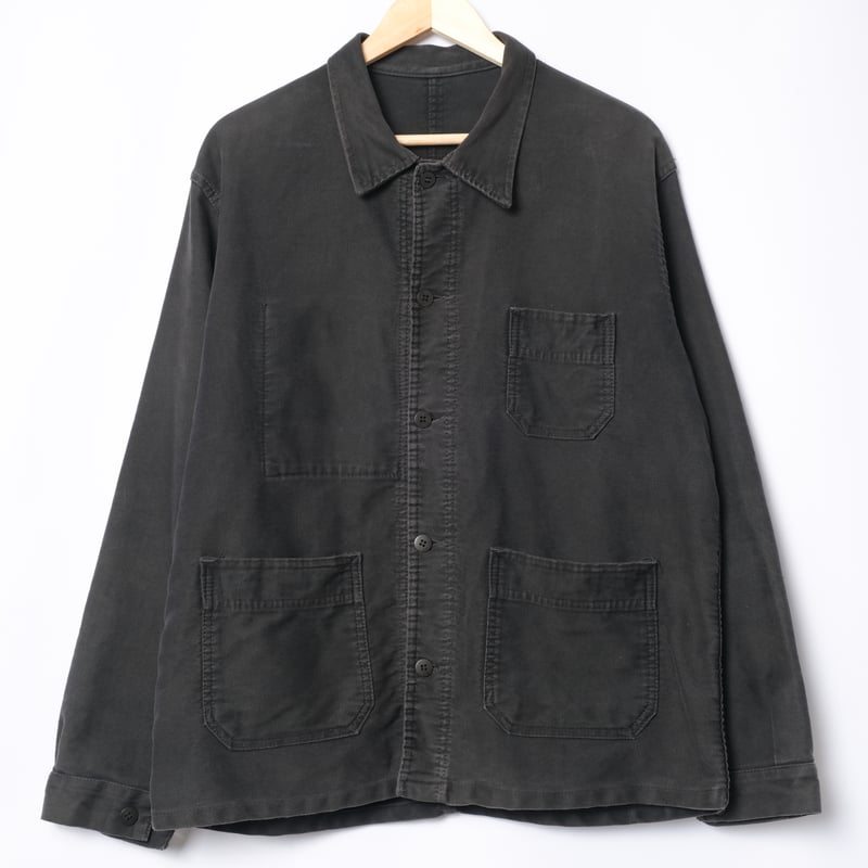 40s.50s Mont Kemmel モールスキン ユーロヴィンテージ 40s 40年代 50s 50年代 モールスキン ワークジャケット 黒