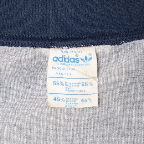 70-80s Vintage adidas Ventex ATP Track Jacket Navy (Made in France)