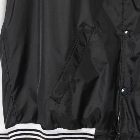 90s Vintage adidas Blouson Black × White