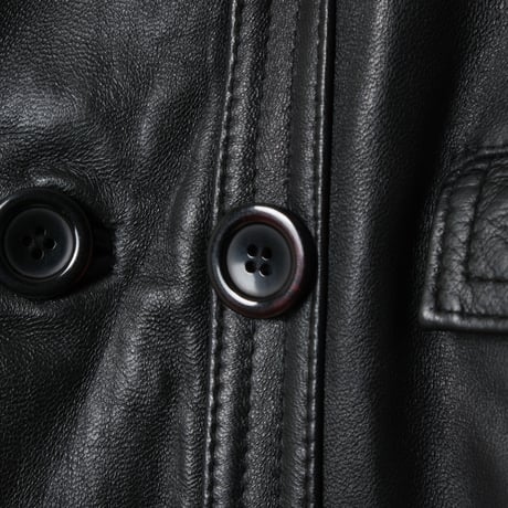 70-80s French Vintage Leather Jacket (Corbusier Jacket) 3
