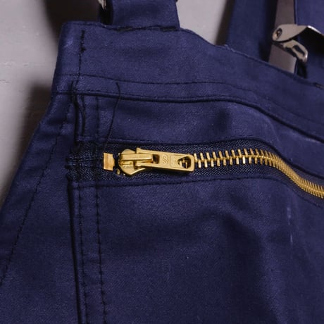 50-60s Le Mont St Michel  French Work Overalls Size 44L