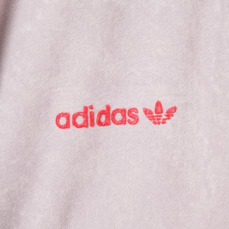 70-80s Vintage adidas Ventex Velours Track Jacket Gray (Made in France)