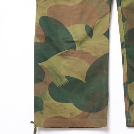 Belgian Army Brush Stroke Camo First Paratrooper Trousers Dead Stock