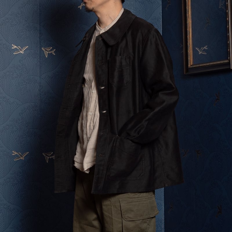 30-40s France Vintage SUPER-TEBMOC Black Molesk