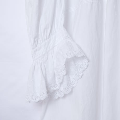 1900s French Cotton Night Dress 1