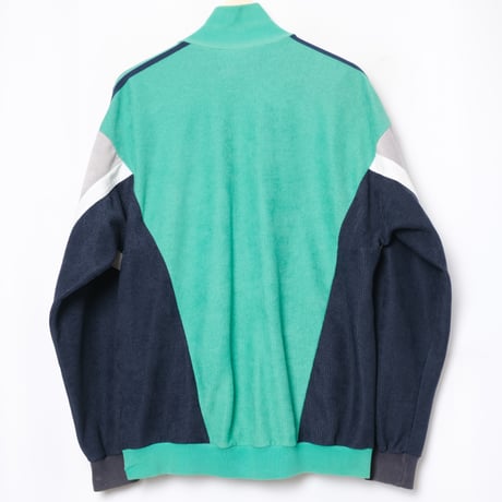 80s Vintage adidas Ventex Track Jacket Green (Made in France)