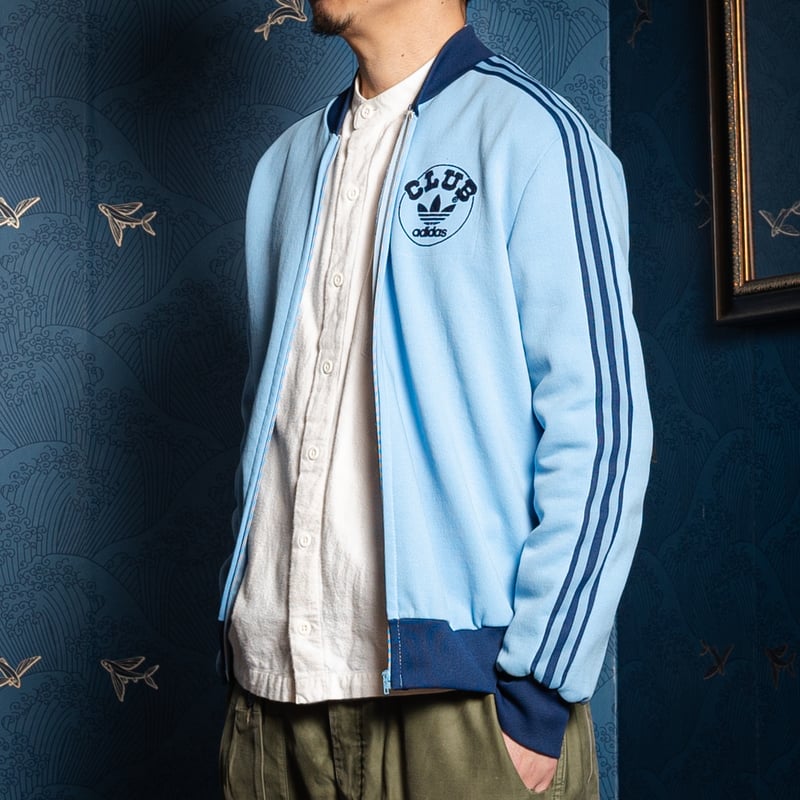 70s-80s Vintage Ventex CLUB adidas Collarless T 70s-80s Vintage Ventex CLUB adidas Collarless T