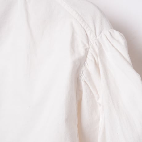 Early 1900s France Antique Cotton Blouse 2