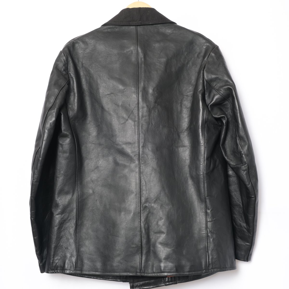 60-70s France Vintage Leather Jacket (Corbusier