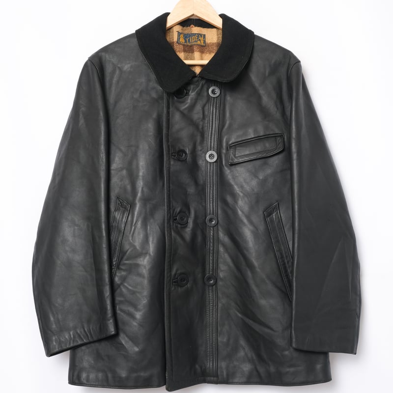 50s France Vintage L'IDEAL Leather Jacket Herri 50s France Vintage L'IDEAL Leather Jacket Herri
