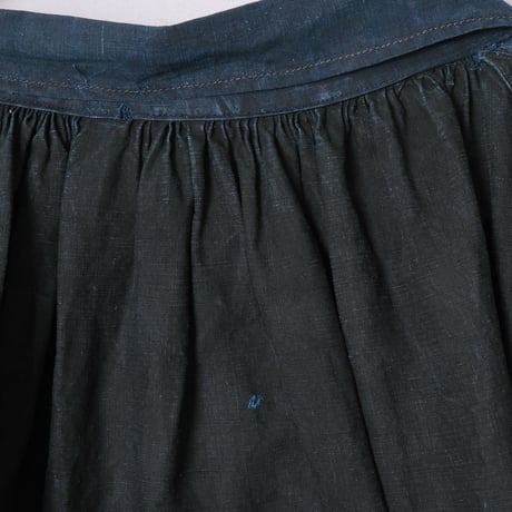 1900s Antique Indigo linen  Biaude