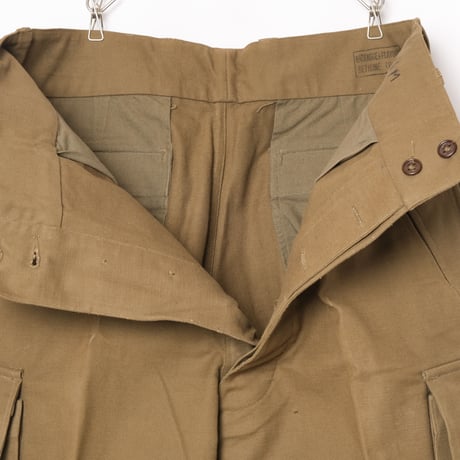 French Army M47 Trousers Early 比翼 Size 33 Dead Stock 2