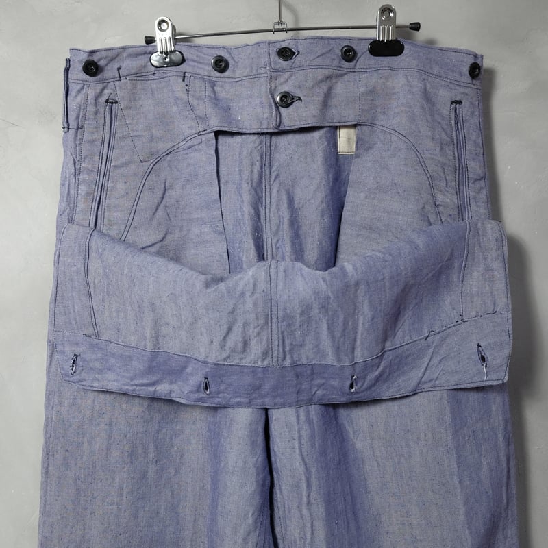 50's French Army Marine Nationale sailor trous