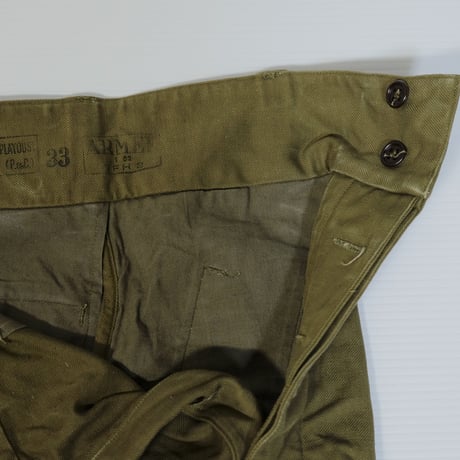 French Army M47 Trousers First Dead stock Size 33  比翼
