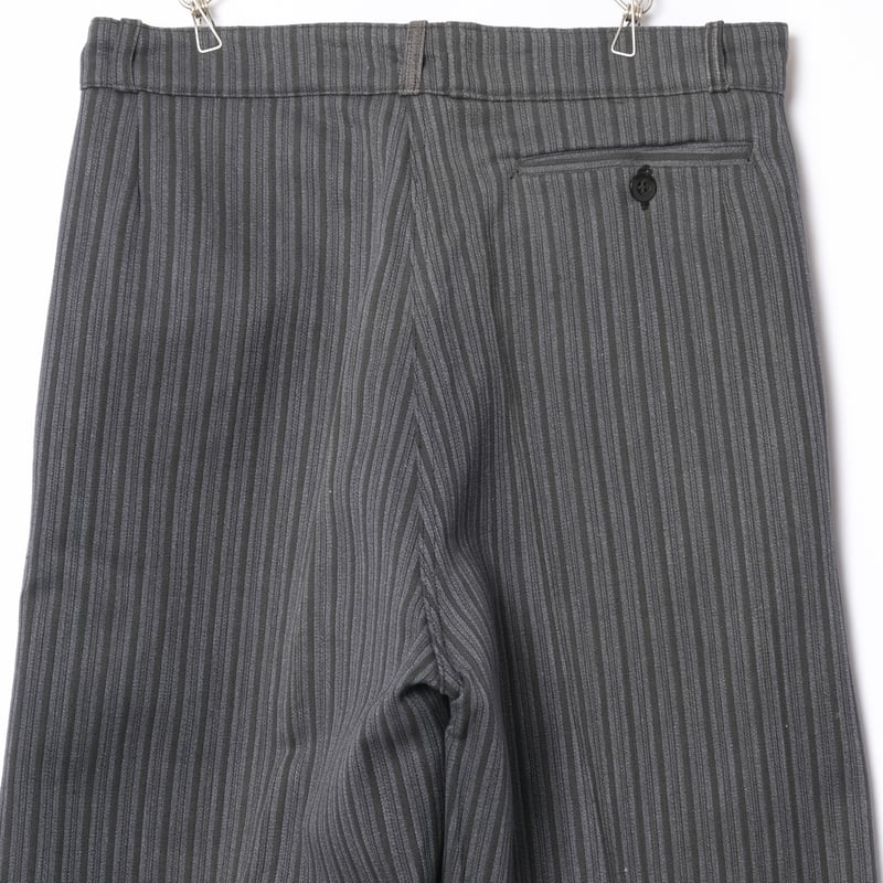 50-60s France Vintage Le Tirailleur Stripe Trou